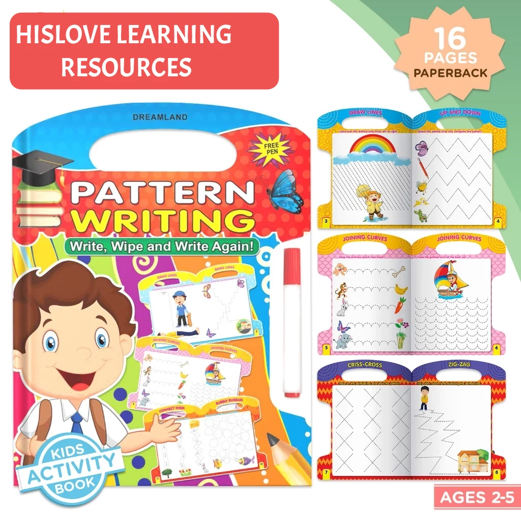 Dreamland PATTERN WRITING Wipe & Clean 