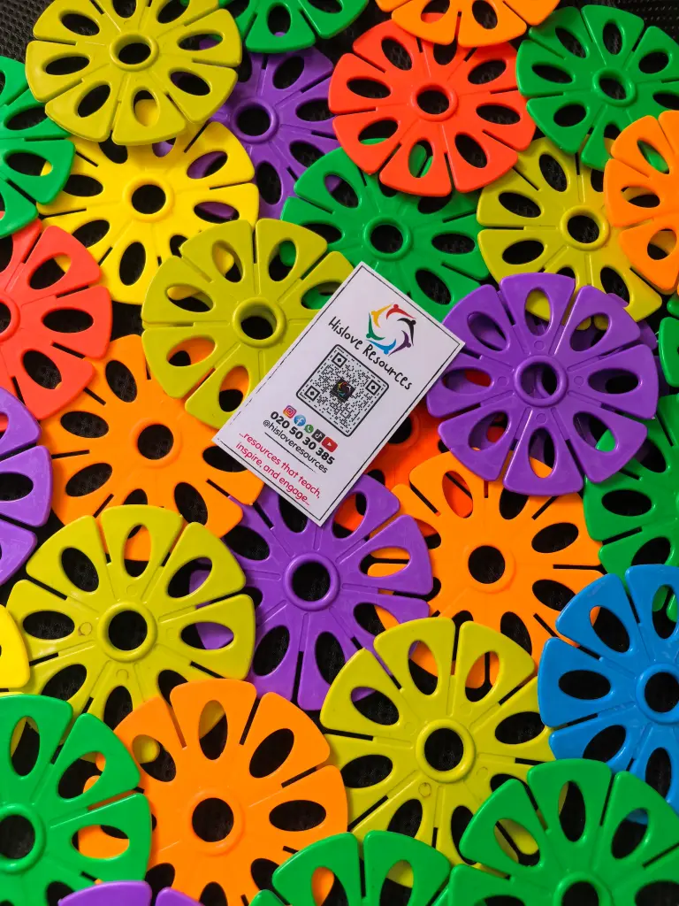 Manipulatives (Floral Interlocking Disc) 