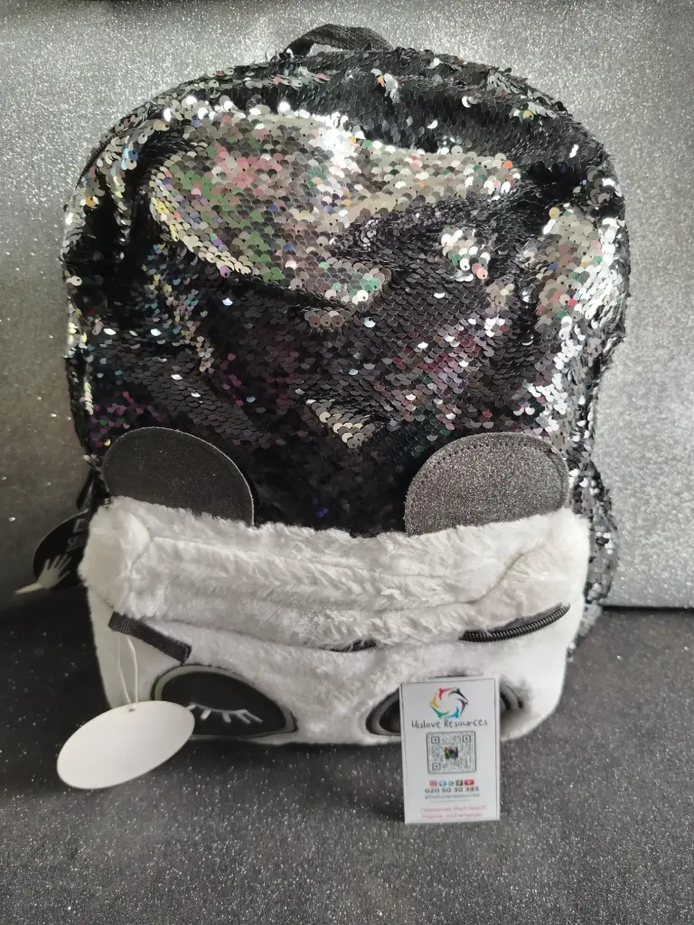 Glitter School Bag