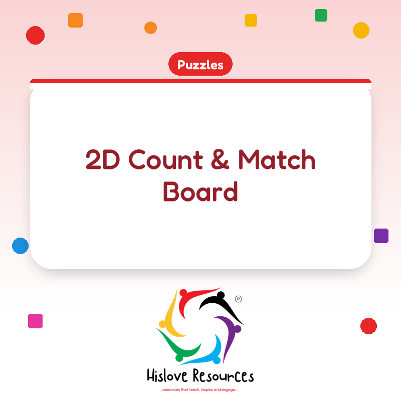 2D Count & Match Board