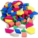 Colour Puzzle Pattern Block