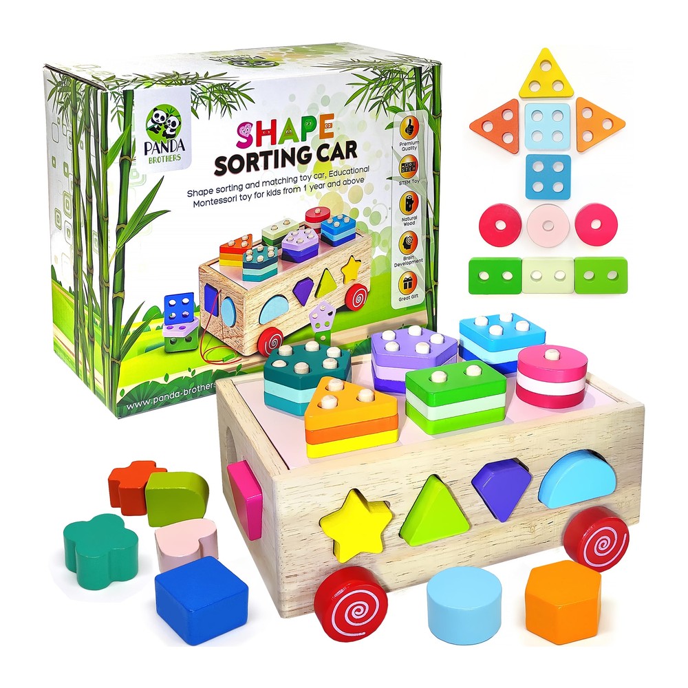 Digital Shape Log Board Abacus