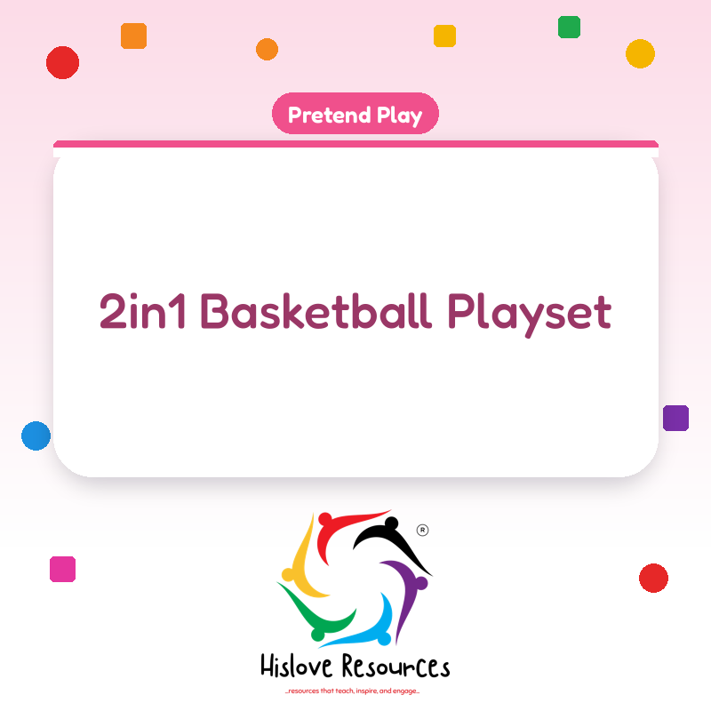 2in1 Basketball Playset