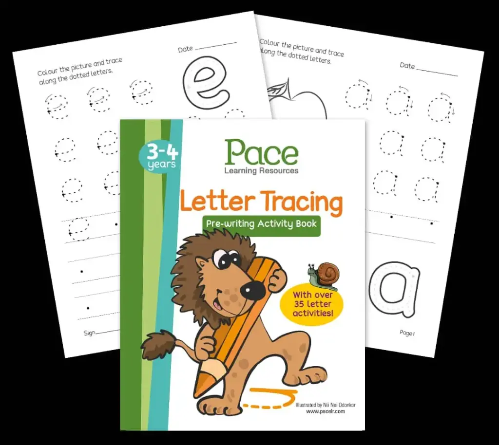 Pace Letter Tracing