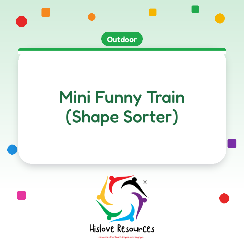 Mini Funny Train (Shape Sorter)