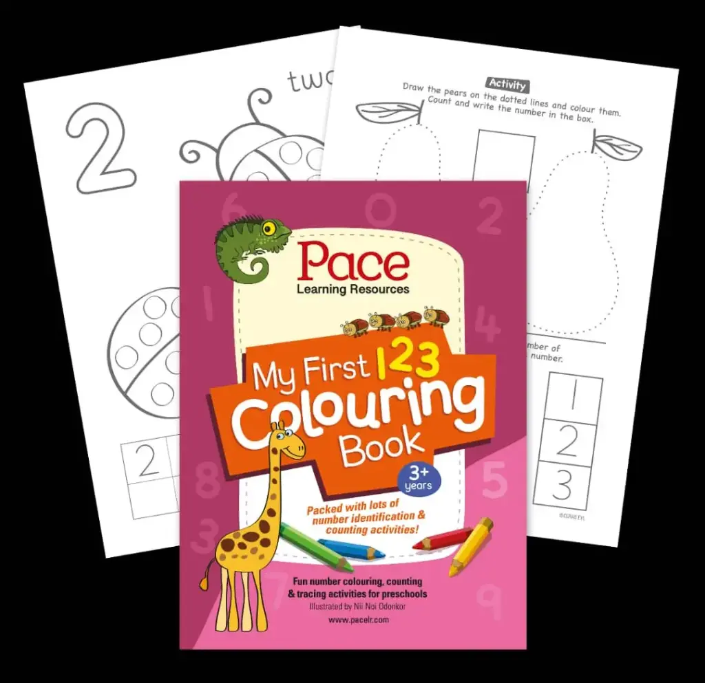 Pace 123 Colouring Bk
