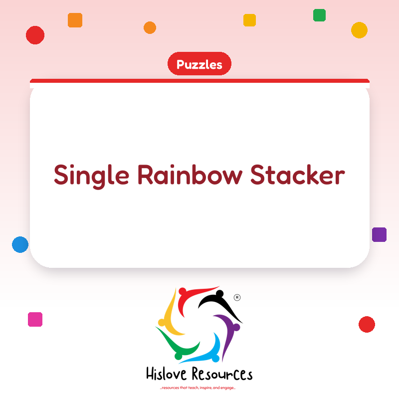 Single Rainbow Stacker