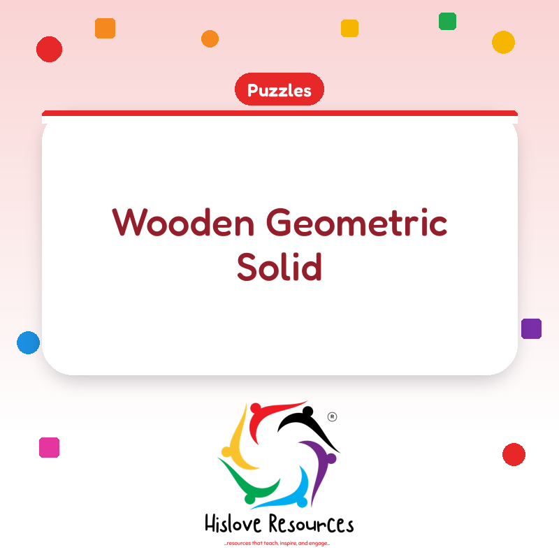 Wooden Geometric Solid