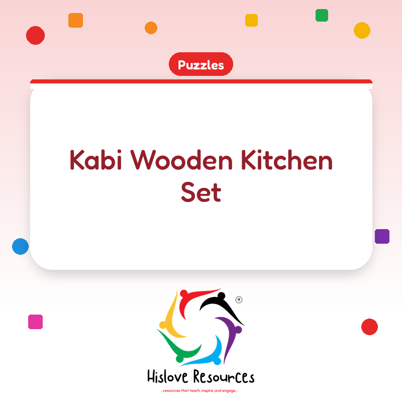Kabi  Wooden Kitchen Set