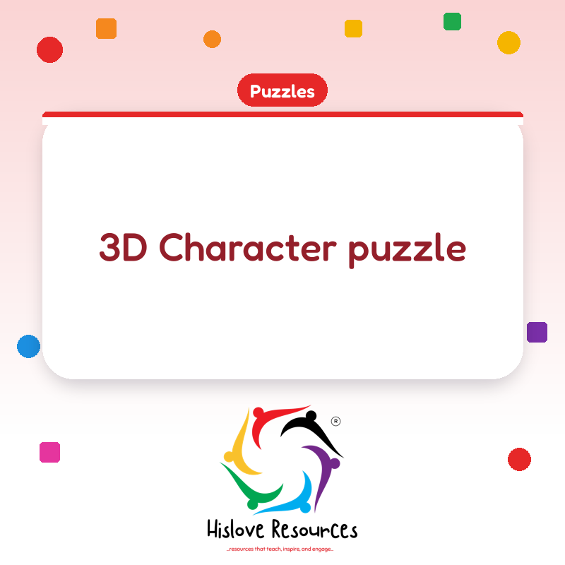 3D Character puzzle