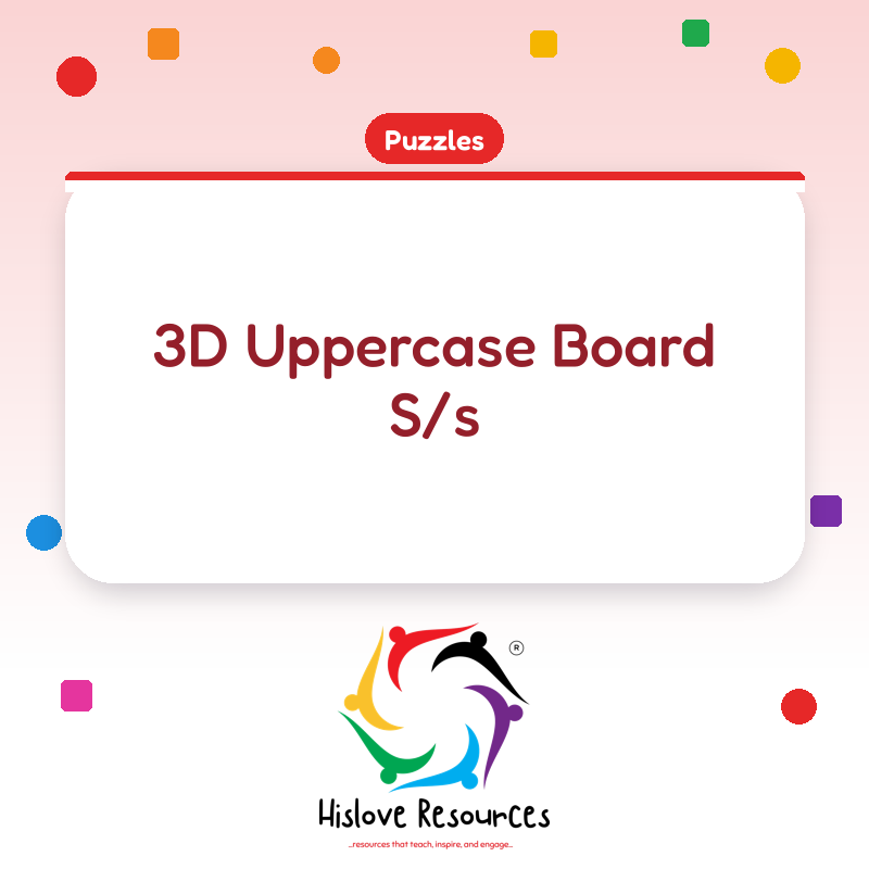 3D Uppercase Board S/s