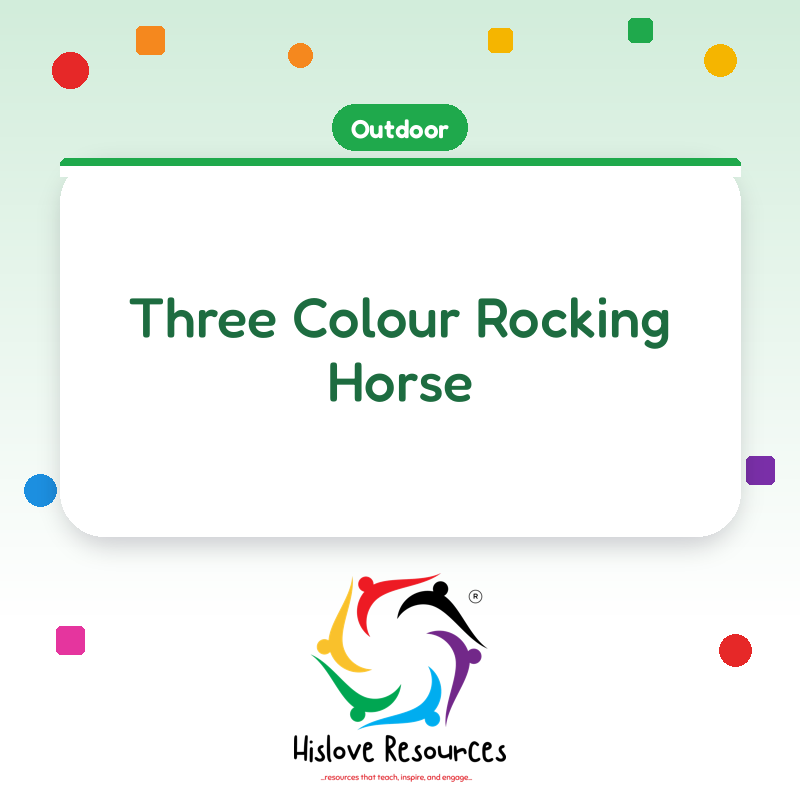 Three Colour Rocking Horse
