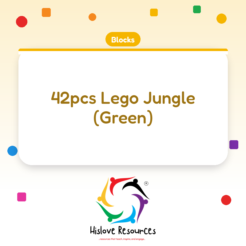 42pcs Lego Jungle (Green)