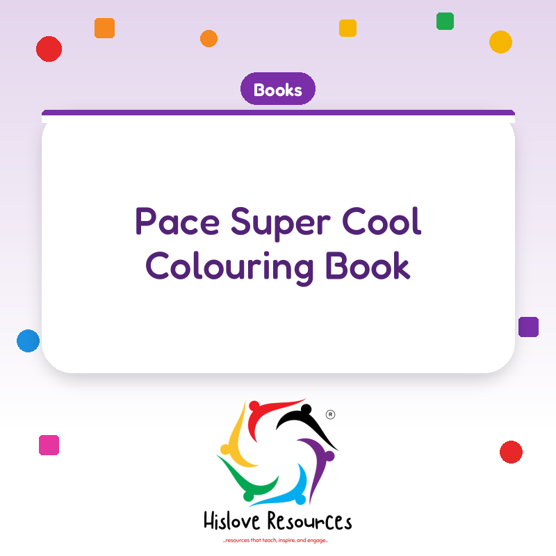 Pace Super Cool Colouring Book