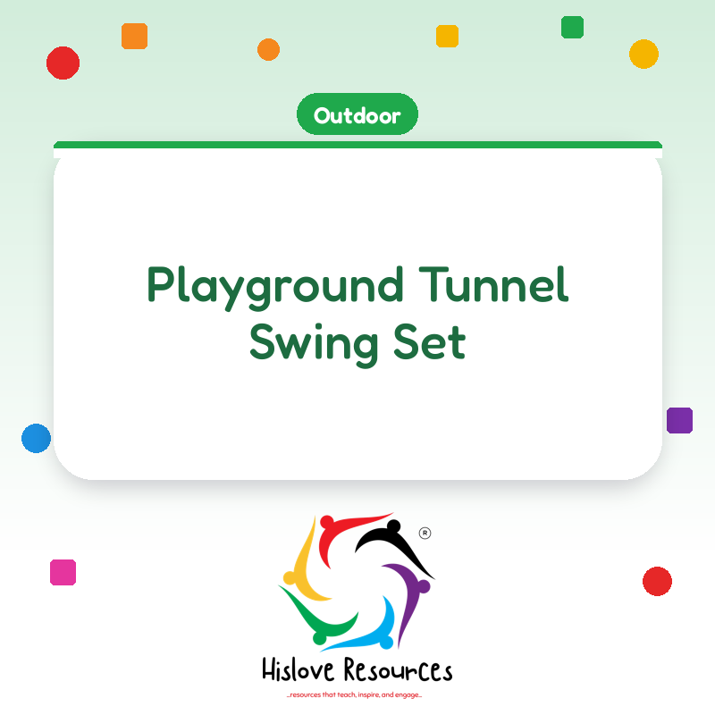 Playground Tunnel Swing Set