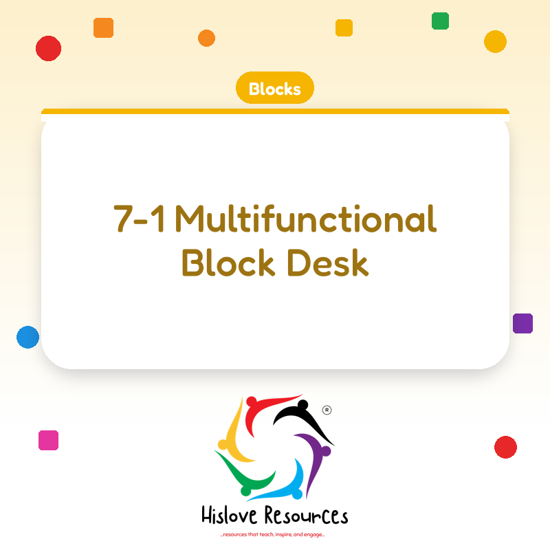 7-1 Multifunctional Block Desk