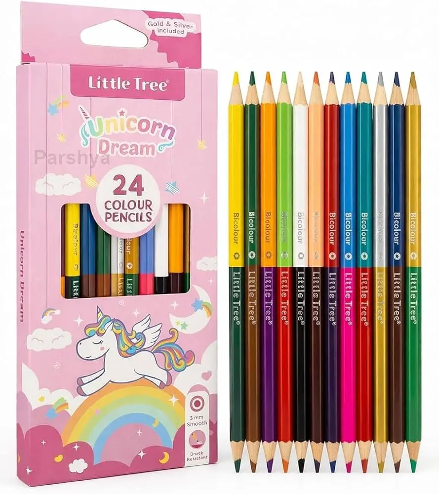 Little Tree Colour Pencil (24 colours)