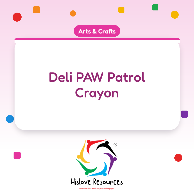 Deli PAW Patrol Crayon