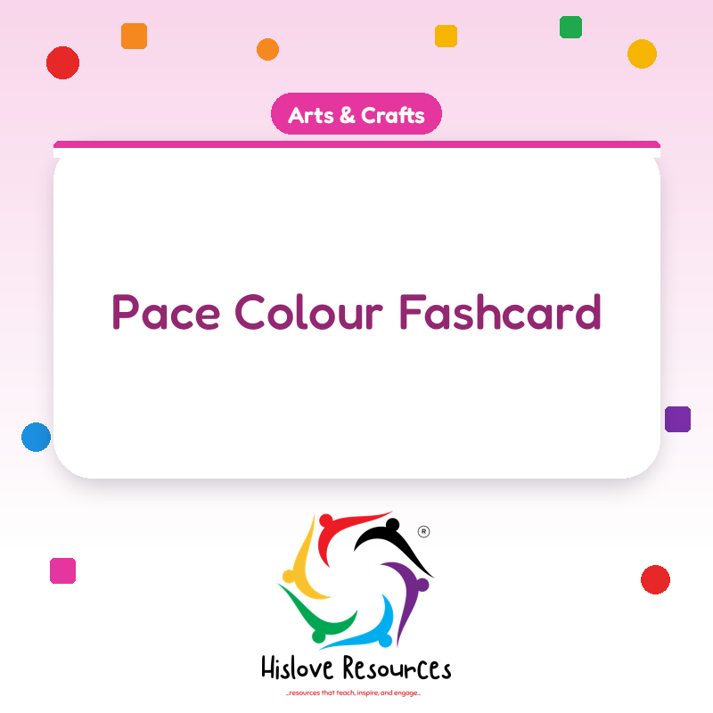 Pace  Colour Fashcard