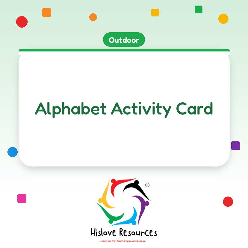 Alphabet Activity Card