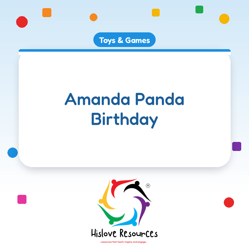 Amanda Panda Birthday