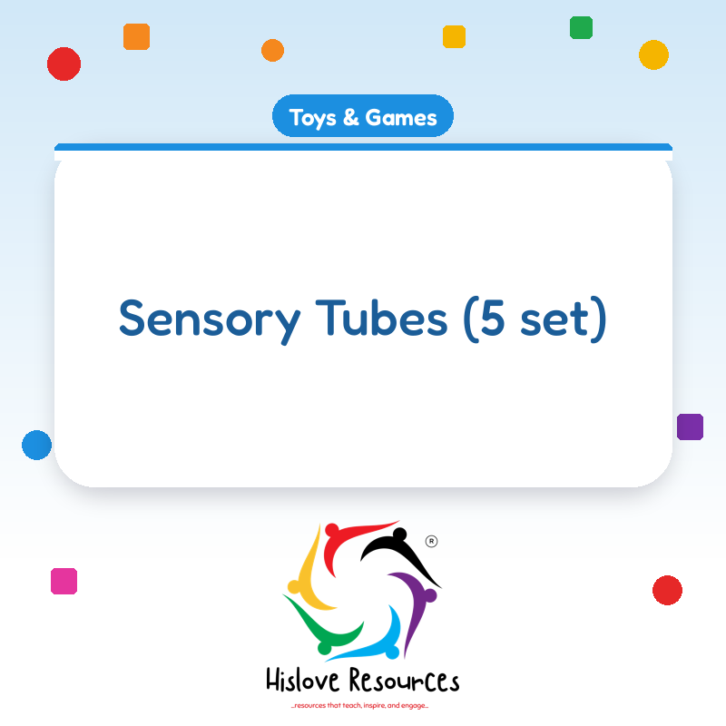 Sensory Tubes  (5 set)