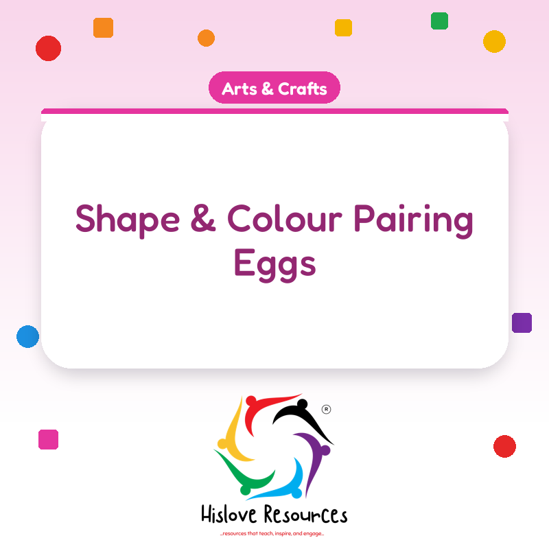 Shape & Colour Pairing Eggs