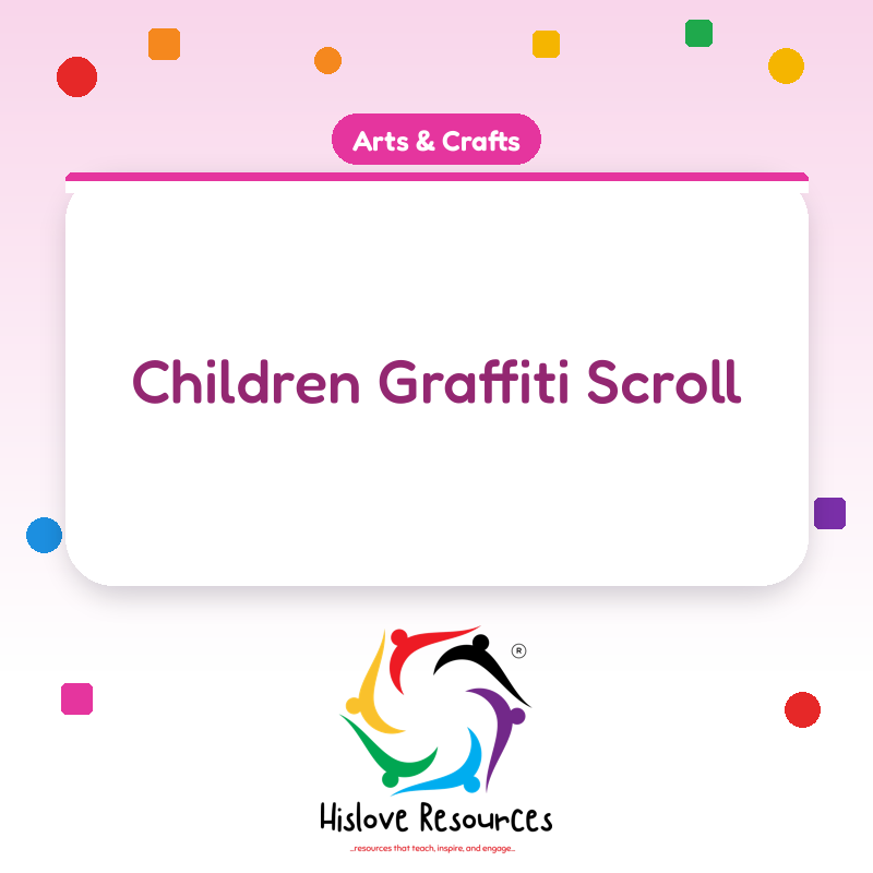 Children Graffiti Scroll