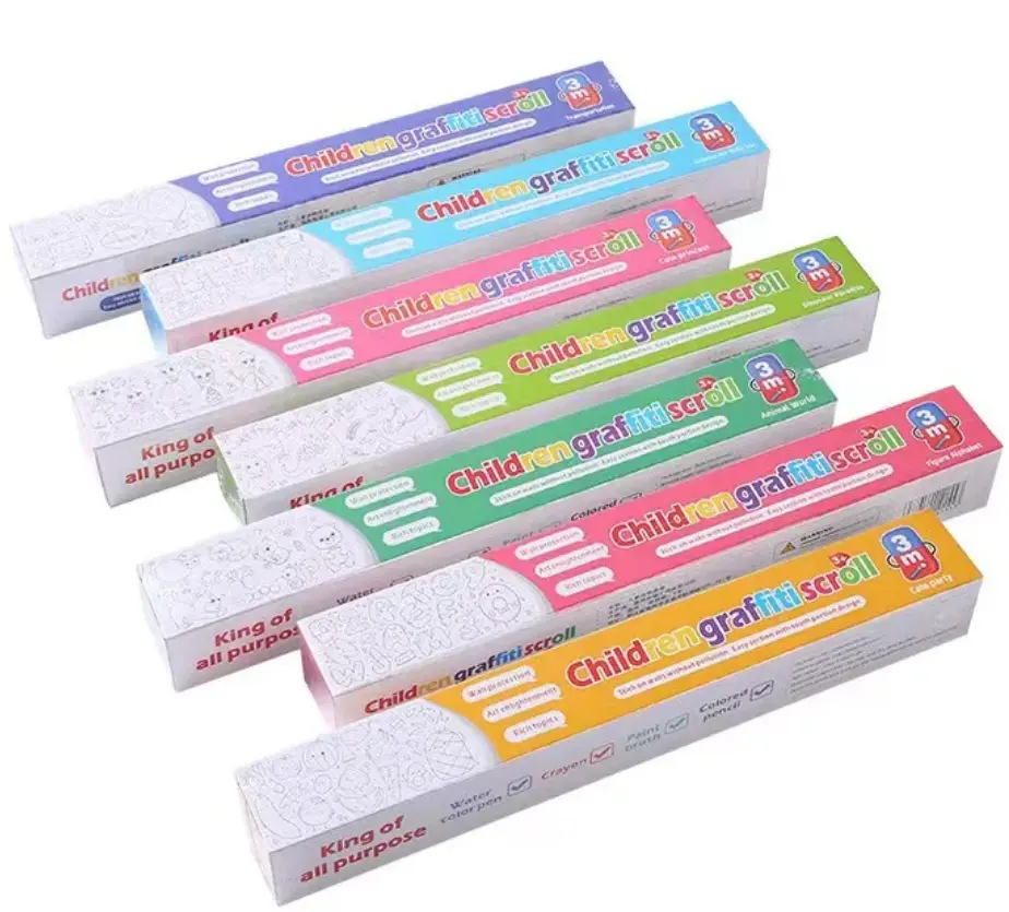 Children Graffiti Scroll