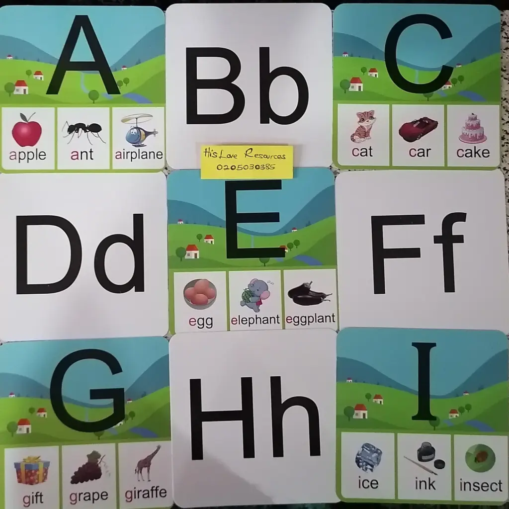 Baby Alphabet Card 2