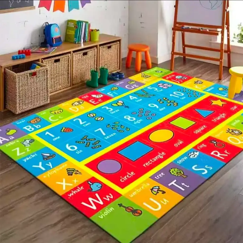 Classroom Rugs (Shapes Alpha Numerals)