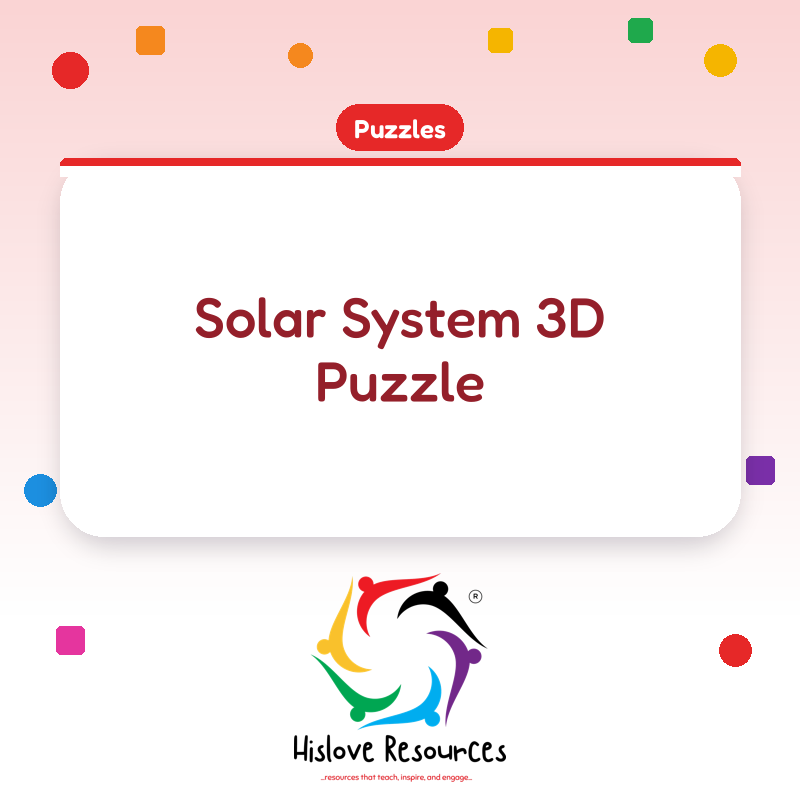 Solar System 3D Puzzle