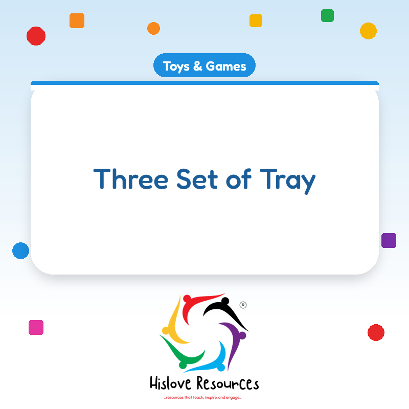 Three Set of Tray