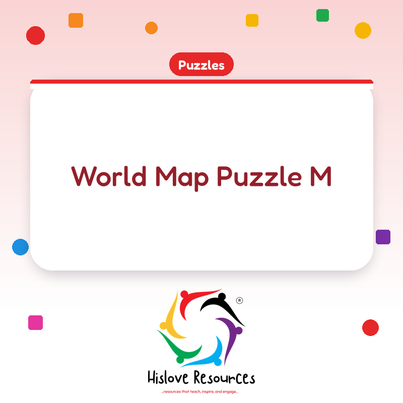 World Map Puzzle M