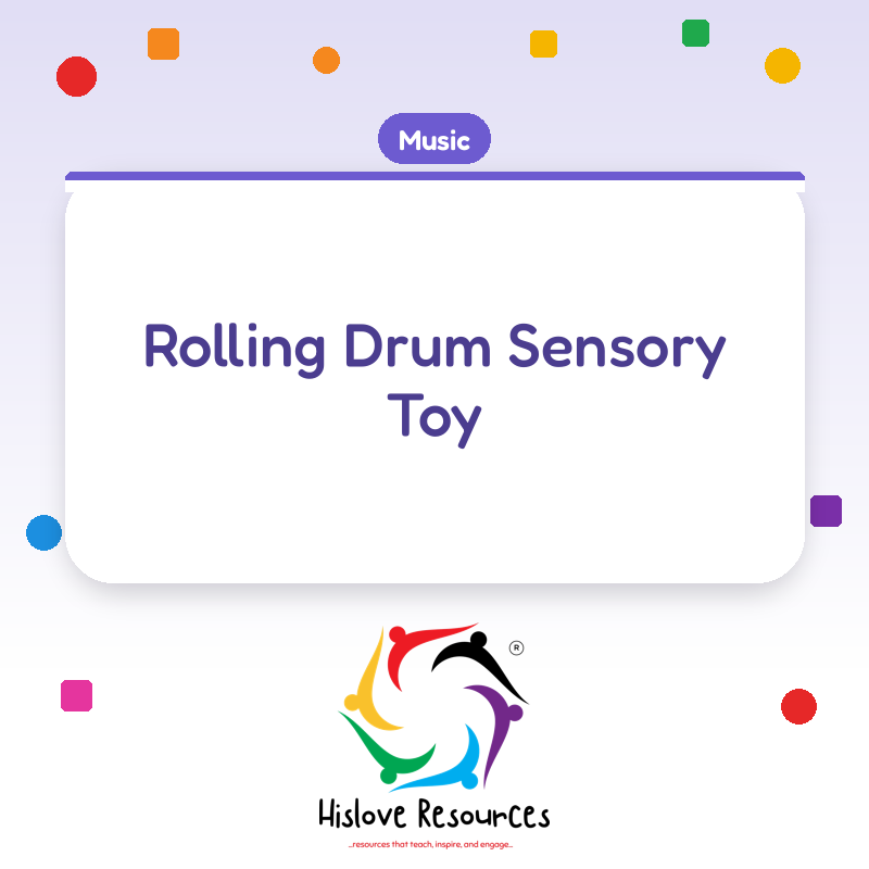 Rolling Drum Sensory Toy
