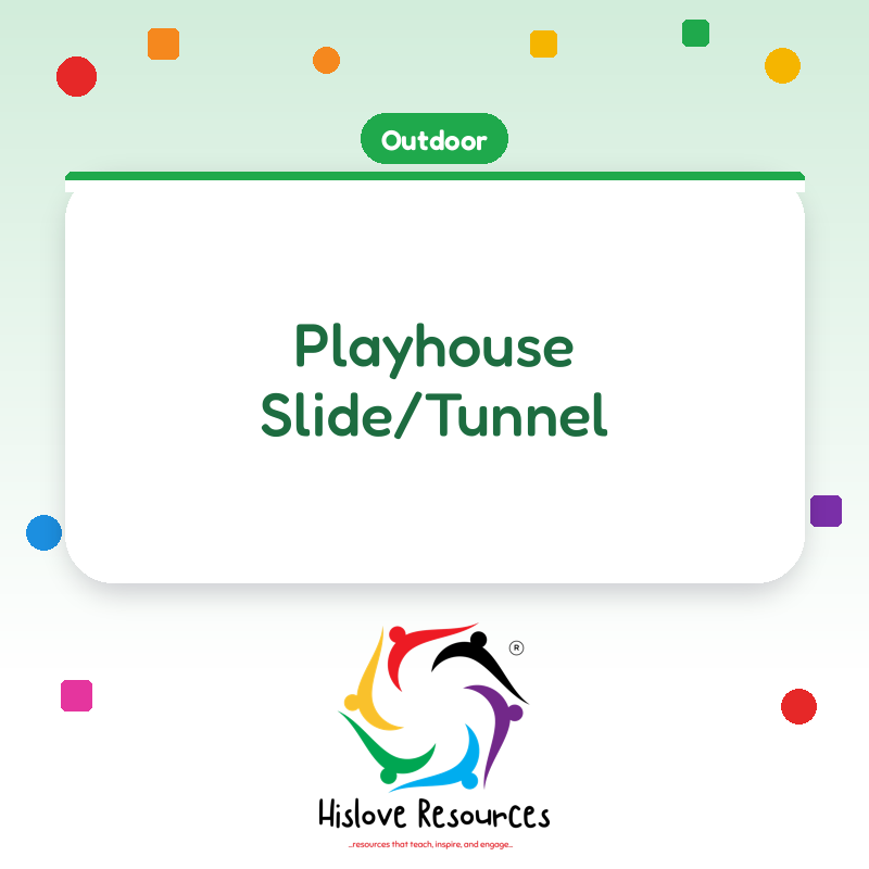 Playhouse Slide/Tunnel