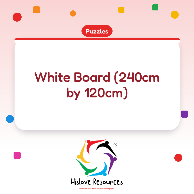 White Board (240cm by 120cm)