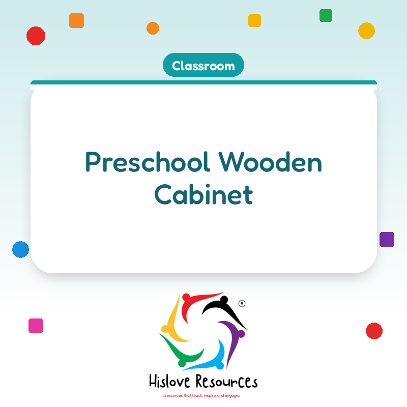 Preschool Wooden Cabinet
