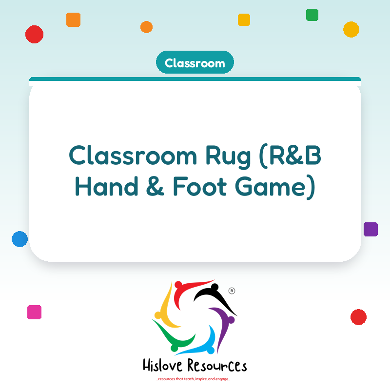 Classroom  Rug (R&B Hand & Foot Game)