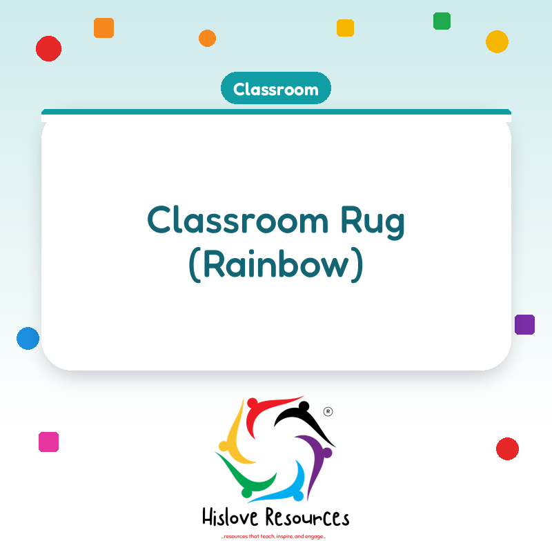 Classroom Rug (Rainbow)