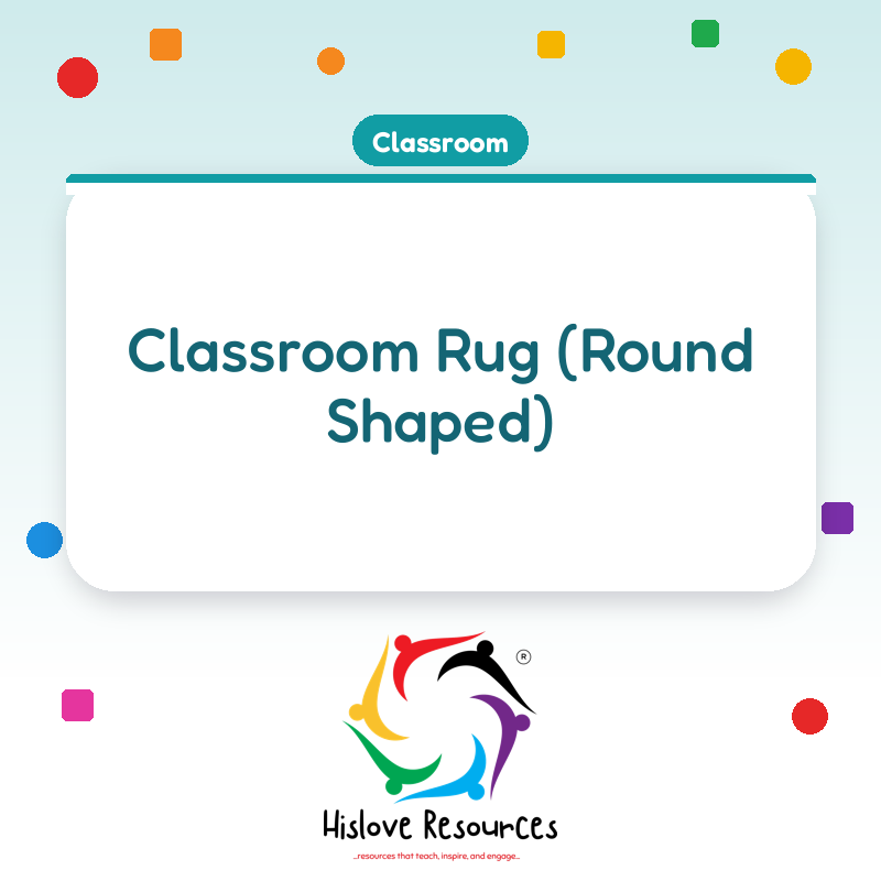Classroom Rug  (Round Shaped)