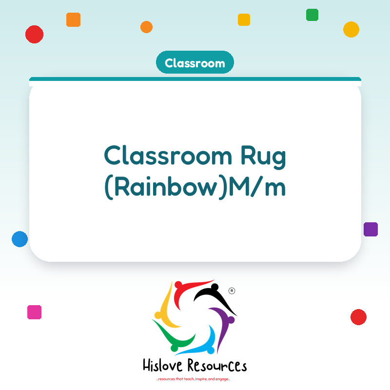 Classroom Rug (Rainbow)M/m