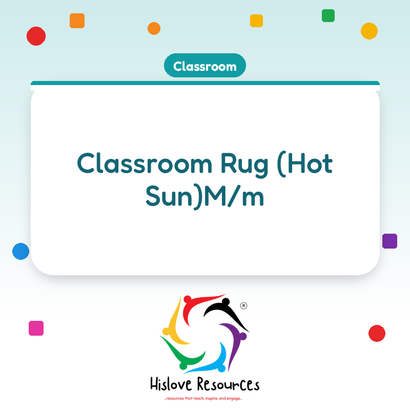 Classroom  Rug (Hot Sun)M/m