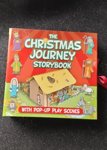 The Christmas Journey Story book with Pop-up Scenes