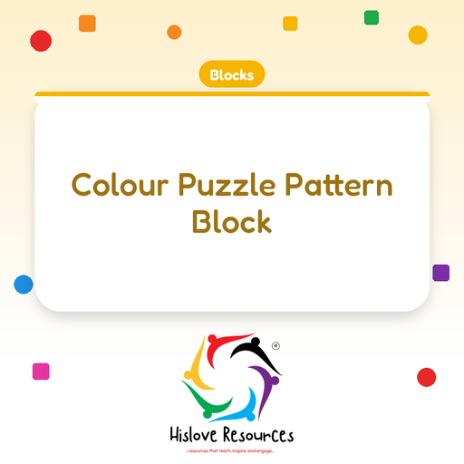 Colour Puzzle Pattern Block