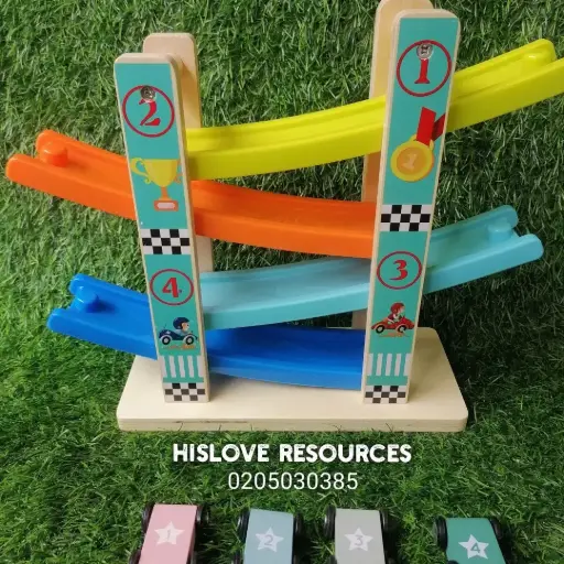 Four Track Ramp Racer
