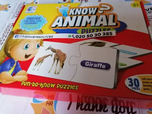 Know Animals Puzzle