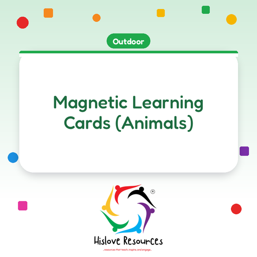Magnetic Learning Cards (Animals)