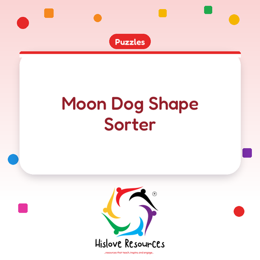 Moon Dog Shape Sorter