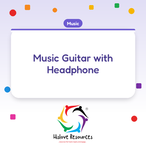 Music Guitar with Headphone